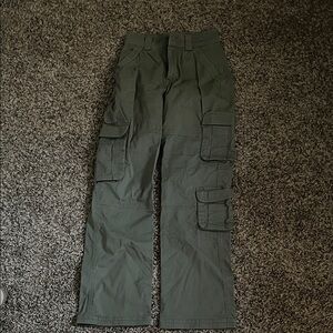 Women’s Olive Green Cargo Pants
